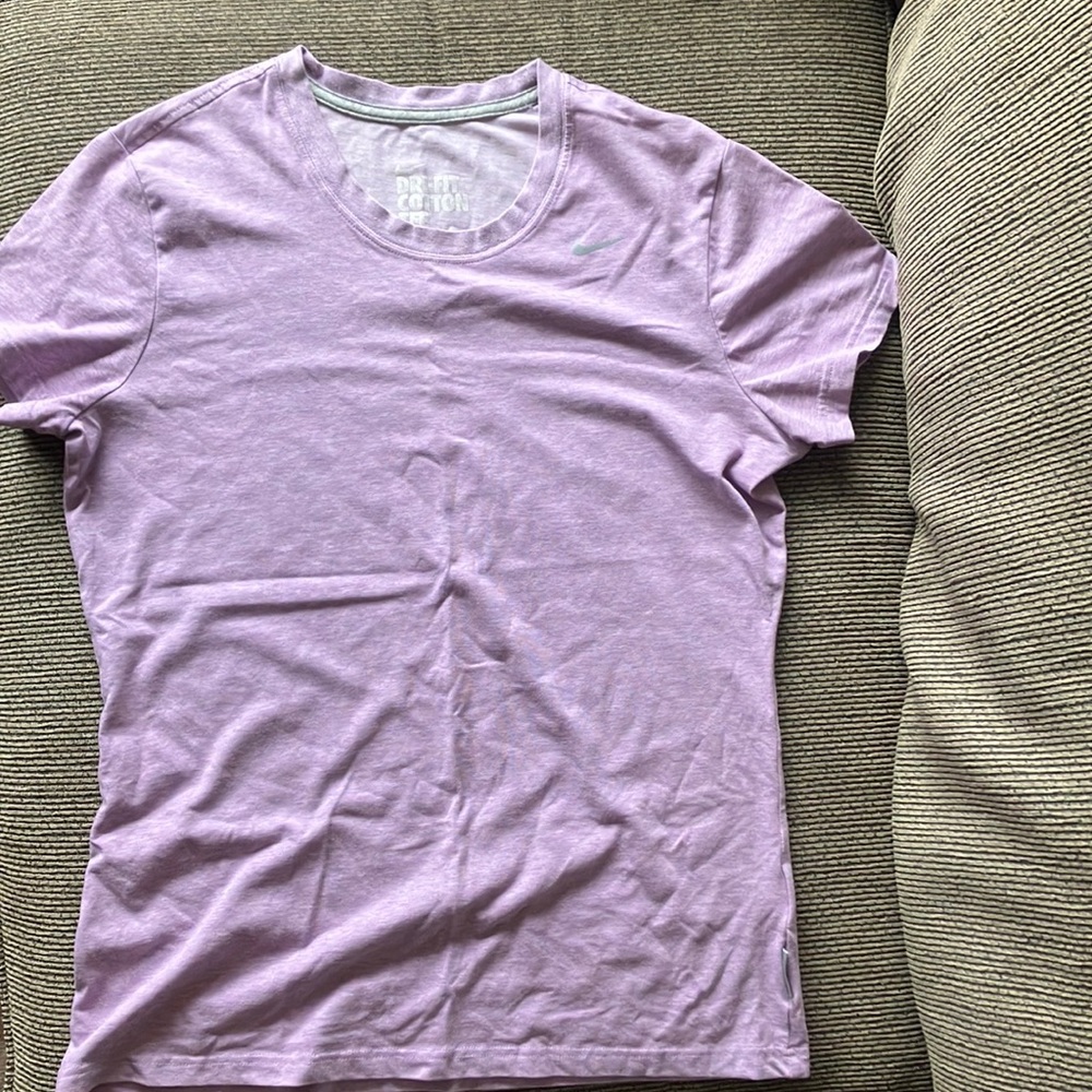 Purple Nike Dri-fit t-shirt